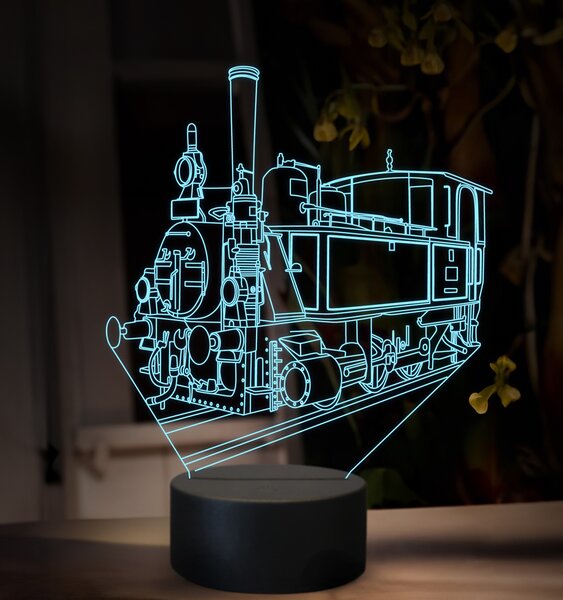Beling 3D lampa, Parný rušeň 310.4 ''Kafemlejnek'', 16 farebná SXQ39