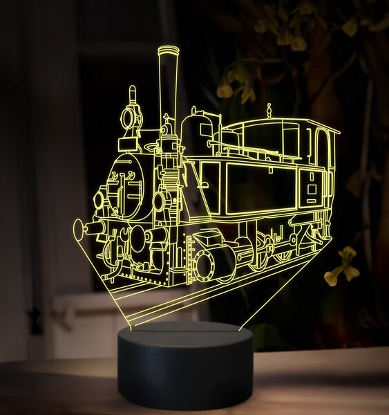 Beling 3D lampa, Parný rušeň 310.4 ''Kafemlejnek'', 16 farebná SXQ39