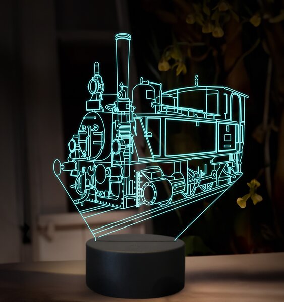 Beling 3D lampa, Parný rušeň 310.4 ''Kafemlejnek'', 16 farebná SXQ39