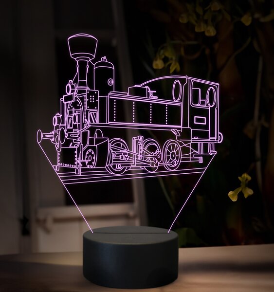 Beling 3D lampa, Parný rušeň 310.0 ''Kafemlejnek'', 16 farebná SXQ40