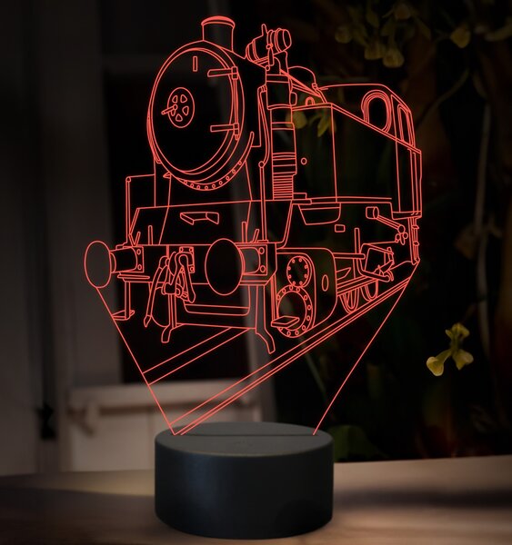 Beling 3D lampa, Parný rušeň 312.0, 16 farebná SXQ41