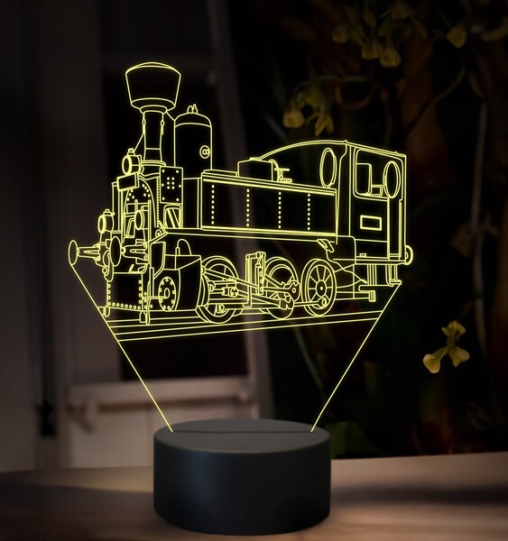 Beling 3D lampa, Parný rušeň 310.0 ''Kafemlejnek'', 16 farebná SXQ40