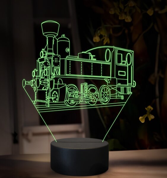 Beling 3D lampa, Parný rušeň 310.0 ''Kafemlejnek'', 16 farebná SXQ40