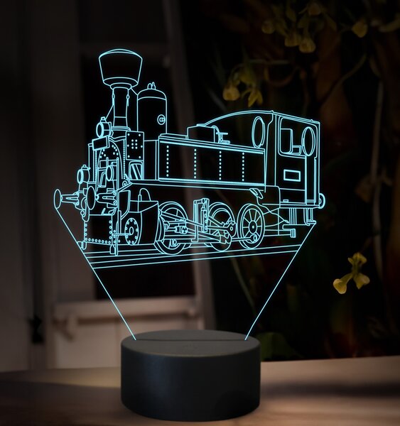 Beling 3D lampa, Parný rušeň 310.0 ''Kafemlejnek'', 16 farebná SXQ40