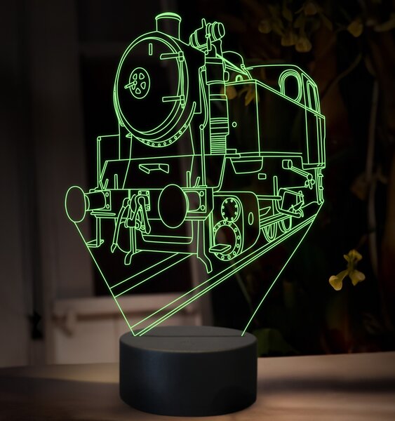 Beling 3D lampa, Parný rušeň 312.0, 16 farebná SXQ41