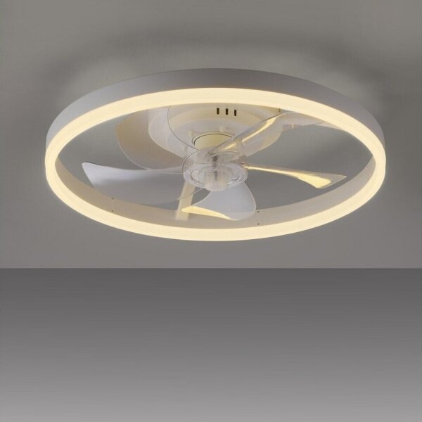 JUST LIGHT. 14624-16 - LED stropný ventilátor so svetlom RITA LED/22W/230V + DO