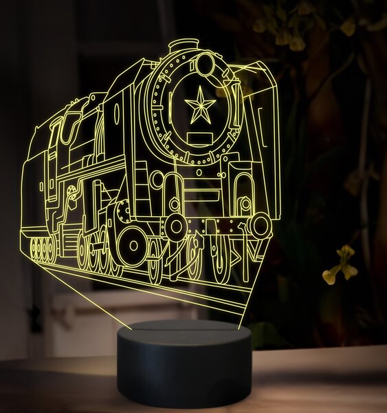 Beling 3D lampa, Rušeň 556.0 Štoker, 16 farebná SXQ49