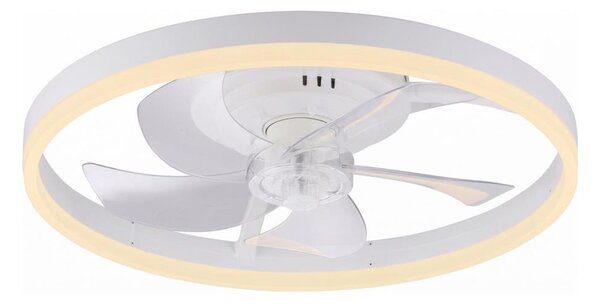 JUST LIGHT. 14624-16 - LED stropný ventilátor so svetlom RITA LED/22W/230V + DO