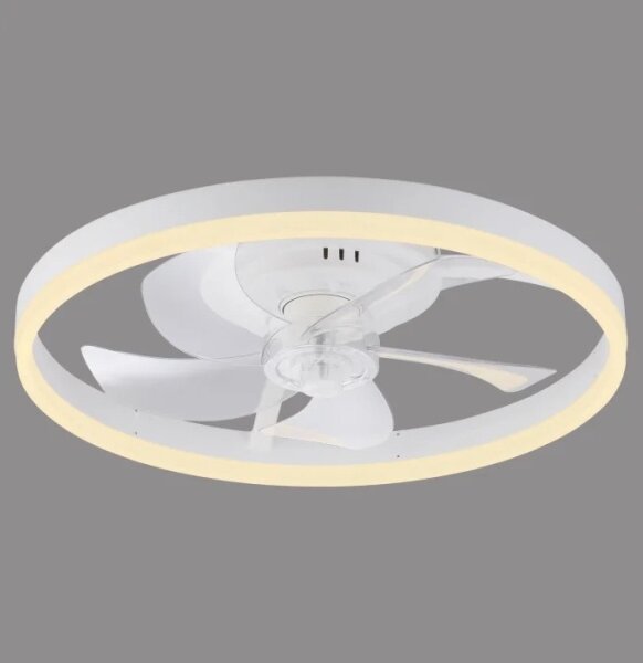 JUST LIGHT. 14624-16 - LED stropný ventilátor so svetlom RITA LED/22W/230V + DO