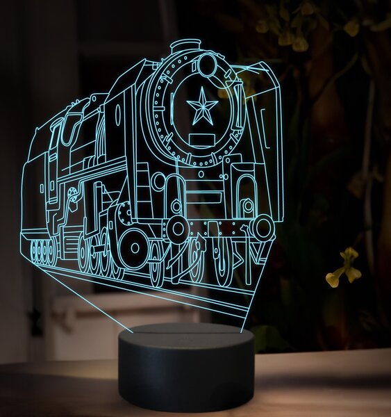 Beling 3D lampa, Rušeň 556.0 Štoker, 16 farebná SXQ49