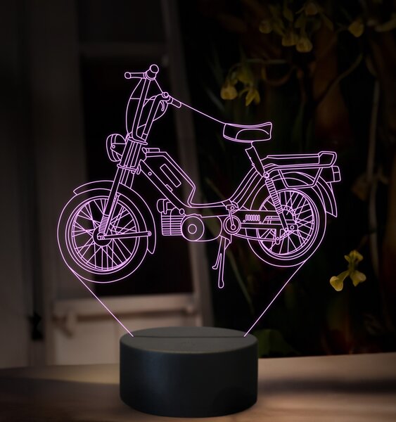 Beling 3D lampa, Babetta 210, 16 farebná ZZ72