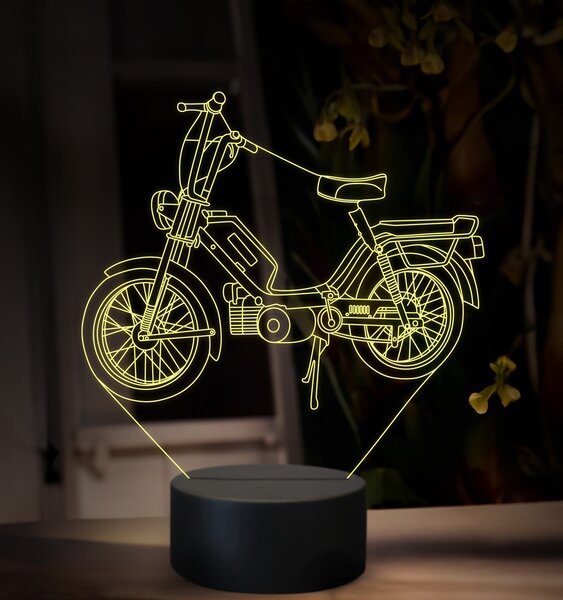Beling 3D lampa, Babetta 210, 16 farebná ZZ72