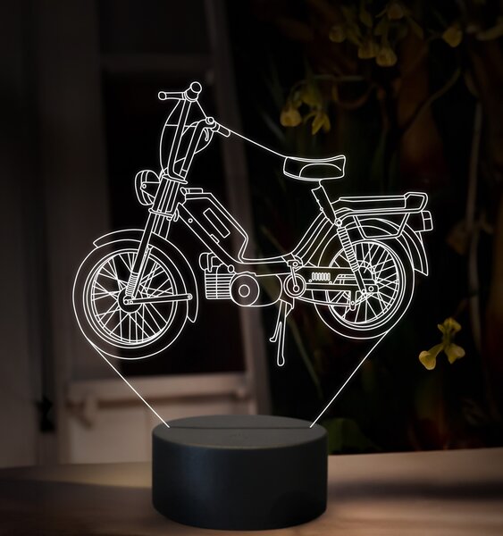 Beling 3D lampa, Babetta 210, 16 farebná ZZ72