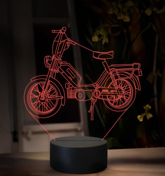 Beling 3D lampa, Babetta 210, 16 farebná ZZ72