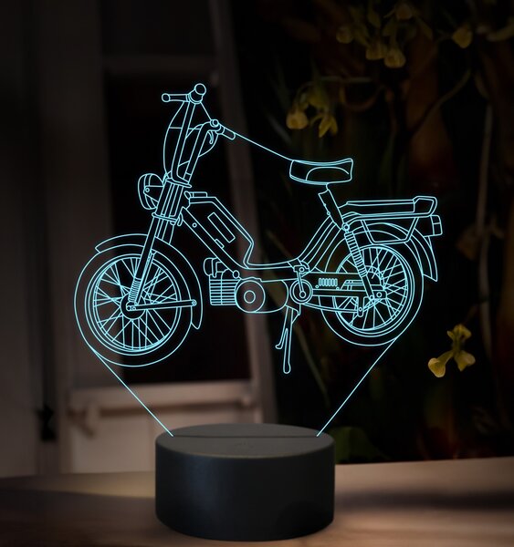 Beling 3D lampa, Babetta 210, 16 farebná ZZ72