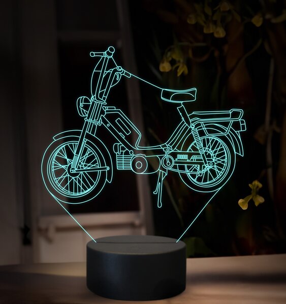 Beling 3D lampa, Babetta 210, 16 farebná ZZ72