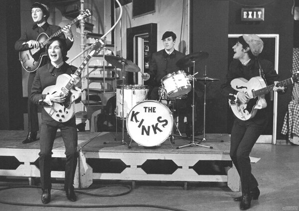 Plagát, Obraz - Kinks - Ready Steady Go! 1965, (84 x 59.4 cm)