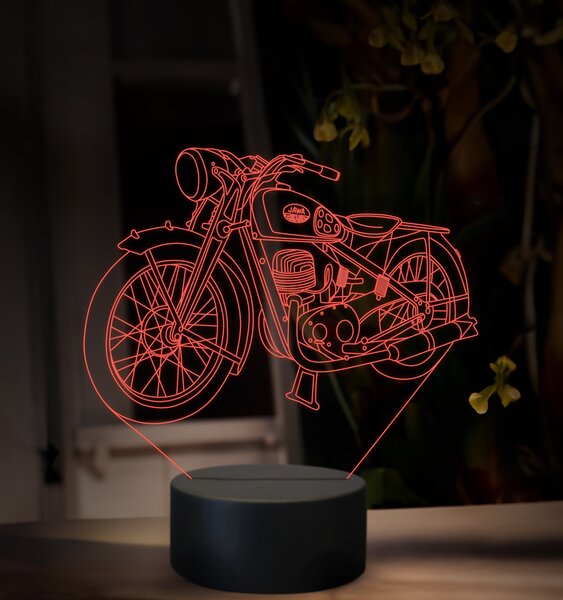 Beling 3D lampa, JAWA 250 Duplex Block, 16 farebná ZZ80