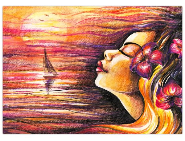Obraz - Spomienky na leto (70x50 cm)