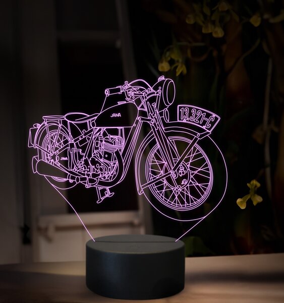 Beling 3D lampa, JAWA 350 SV, 16 farebná ZZ83