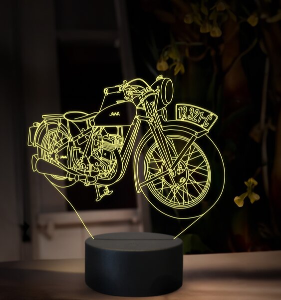 Beling 3D lampa, JAWA 350 SV, 16 farebná ZZ83