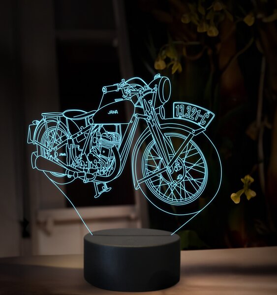 Beling 3D lampa, JAWA 350 SV, 16 farebná ZZ83