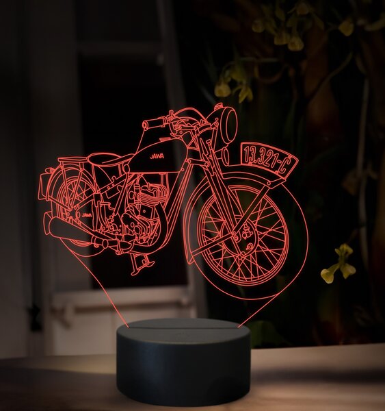 Beling 3D lampa, JAWA 350 SV, 16 farebná ZZ83