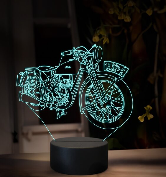 Beling 3D lampa, JAWA 350 SV, 16 farebná ZZ83