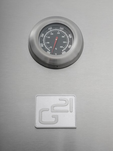 Plynový gril CALIFORNIA BBQ, 4 horáky, s redukčným ventilom, strieborná Penta CZ