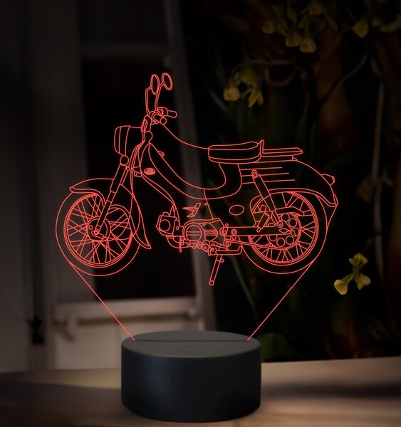 Beling 3D lampa, Jawa New Pionier 555, 16 farebná ZZ91