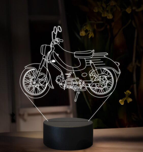 Beling 3D lampa, Jawa New Pionier 555, 16 farebná ZZ91