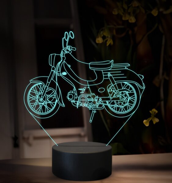 Beling 3D lampa, Jawa New Pionier 555, 16 farebná ZZ91