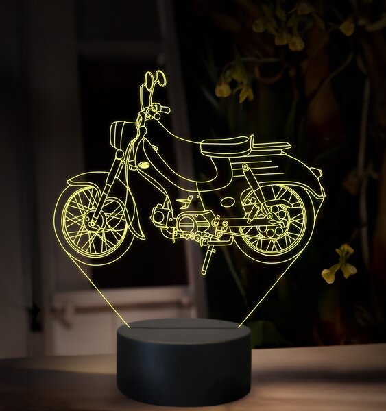 Beling 3D lampa, Jawa New Pionier 555, 16 farebná ZZ91