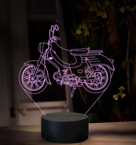 Beling 3D lampa, Jawa New Pionier 555, 16 farebná ZZ91