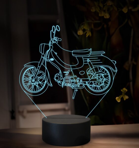 Beling 3D lampa, Jawa New Pionier 555, 16 farebná ZZ91