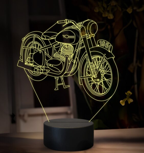 Beling 3D lampa, Layer JAWA 250 typ 11 perá 11, 16 farebná ZZ93