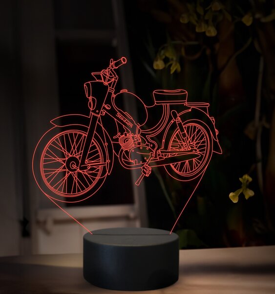 Beling 3D lampa, Jawa Stadion 1955, 16 farebná ZZ92