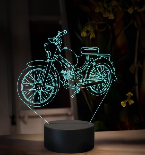 Beling 3D lampa, Jawa Stadion 1955, 16 farebná ZZ92
