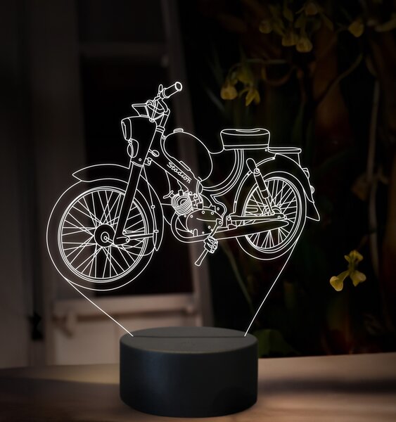 Beling 3D lampa, Jawa Stadion 1955, 16 farebná ZZ92