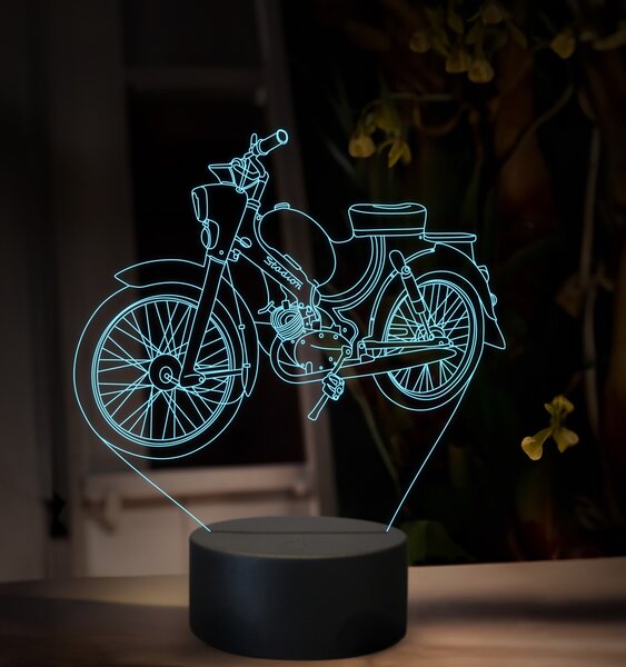 Beling 3D lampa, Jawa Stadion 1955, 16 farebná ZZ92