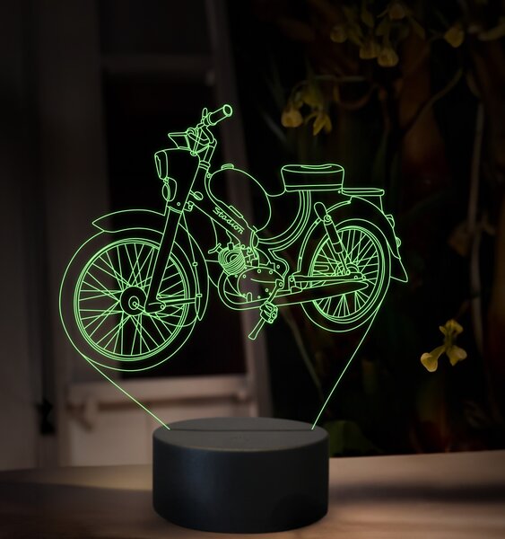 Beling 3D lampa, Jawa Stadion 1955, 16 farebná ZZ92