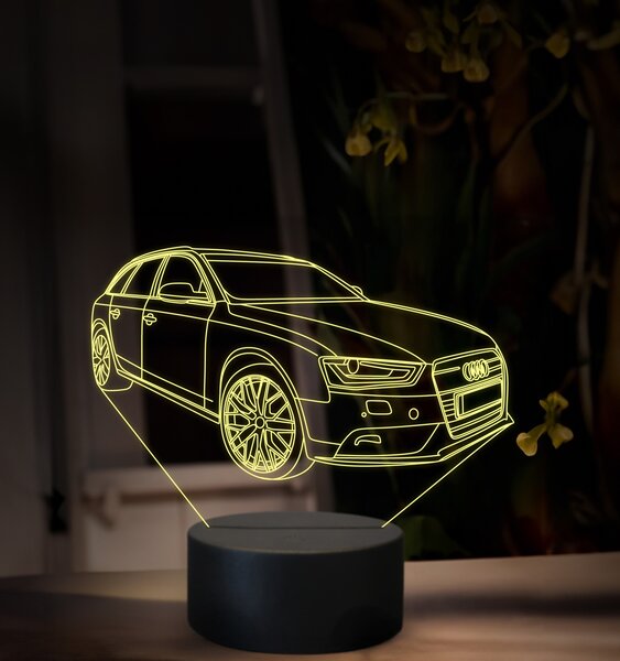 Beling 3D lampa, Audi A4 Avant, 16 farebná, VBN23