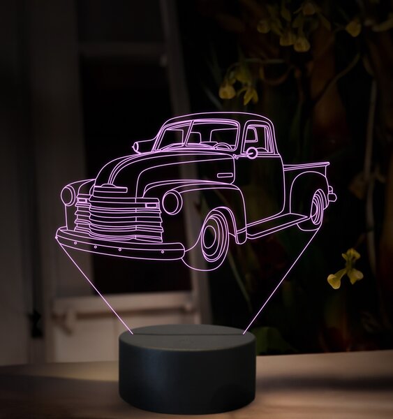 Beling 3D lampa, Chevrolet 3100, 16 farebná, Y3