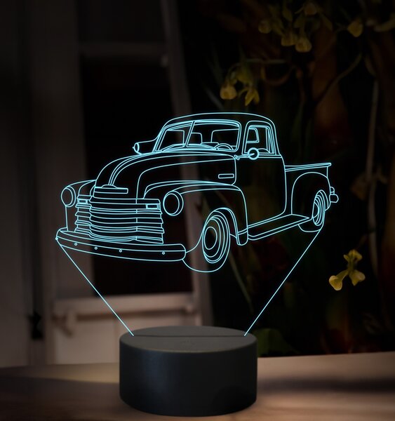 Beling 3D lampa, Chevrolet 3100, 16 farebná, Y3