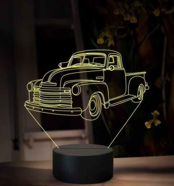 Beling 3D lampa, Chevrolet 3100, 16 farebná, Y3