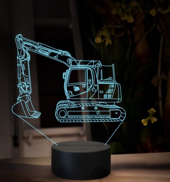 Beling, 3D lampa s fotkou, 16 farebná, VF09