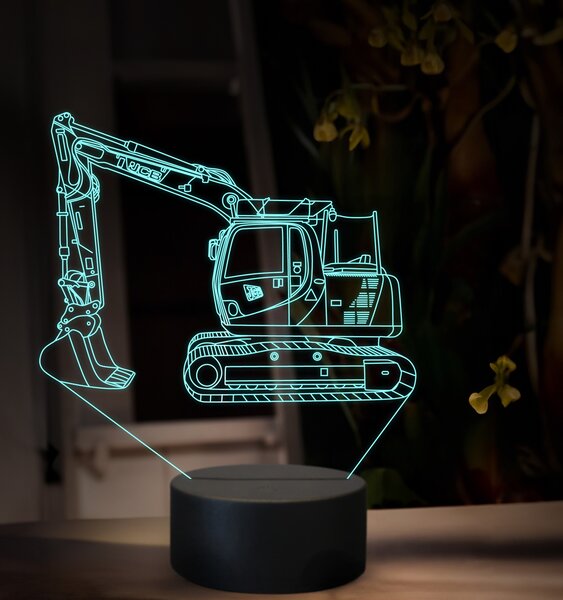Beling, 3D lampa s fotkou, 16 farebná, VF09