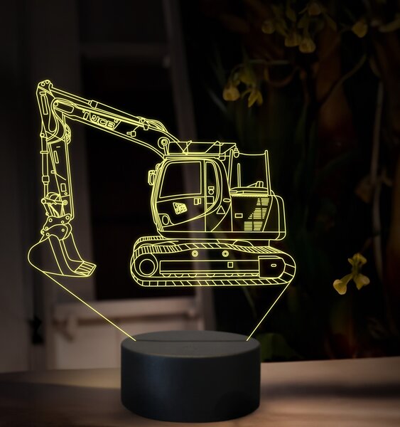 Beling, 3D lampa s fotkou, 16 farebná, VF09