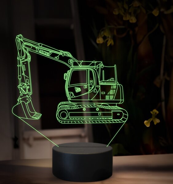 Beling, 3D lampa s fotkou, 16 farebná, VF09