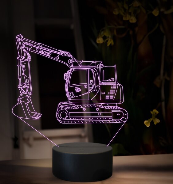 Beling, 3D lampa s fotkou, 16 farebná, VF09